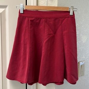 Brandy Melville red skirt in xs